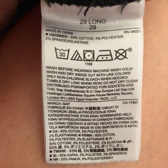 Gap 1969 Distressed Jeans - Picture 5 of 5